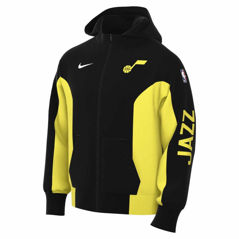 Utah Jazz 2023/24 Authentic Showtime Full-Zip Hoodie Black