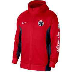 Washington Wizards 2023/24 Authentic Showtime Full-Zip Hoodie Red