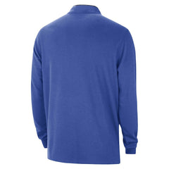 Dallas Mavericks Authentic Performance Half-Zip Jacket Blue
