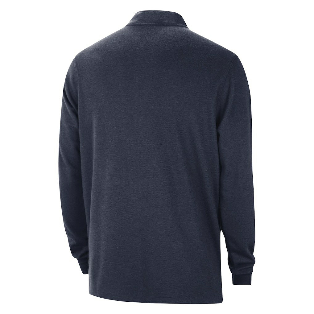 New Orleans Pelicans Authentic Performance Half-Zip Jacket Navy