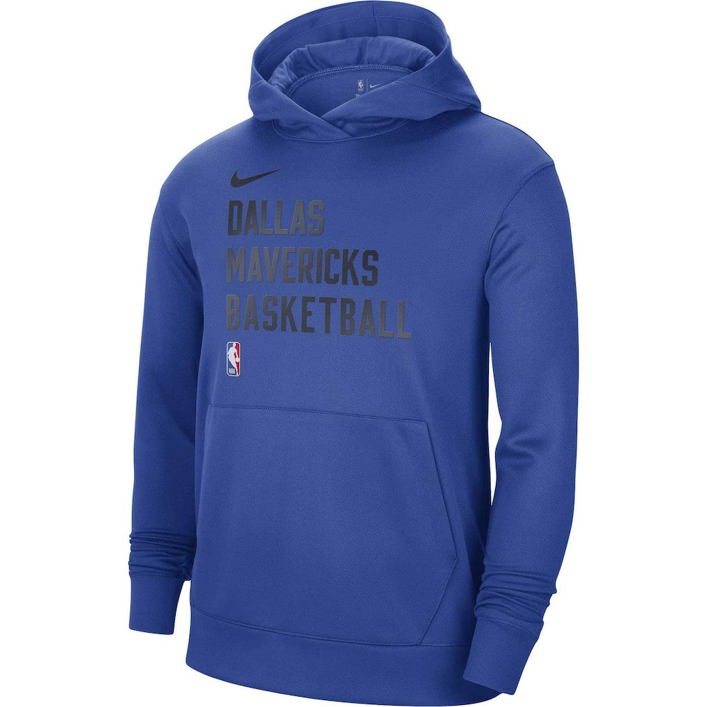 Dallas Mavericks Unisex 2023/24 Performance Spotlight On-Court Practice Pullover Hoodie Royal