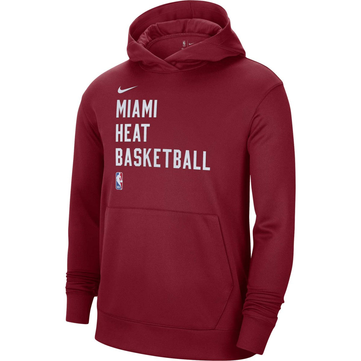 Miami Heat Unisex 2023/24 Performance Spotlight On-Court Practice Pullover Hoodie Red