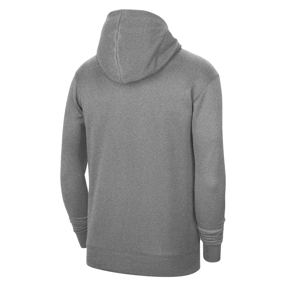 Philadelphia 76ers Unisex 2023/24 Performance Spotlight On-Court Practice Pullover Hoodie Heather Gray