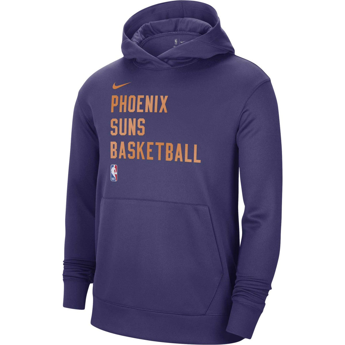 Phoenix Suns Unisex 2023/24 Performance Spotlight On-Court Practice Pullover Hoodie Purple