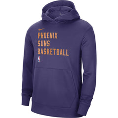 Phoenix Suns Unisex 2023/24 Performance Spotlight On-Court Practice Pullover Hoodie Purple