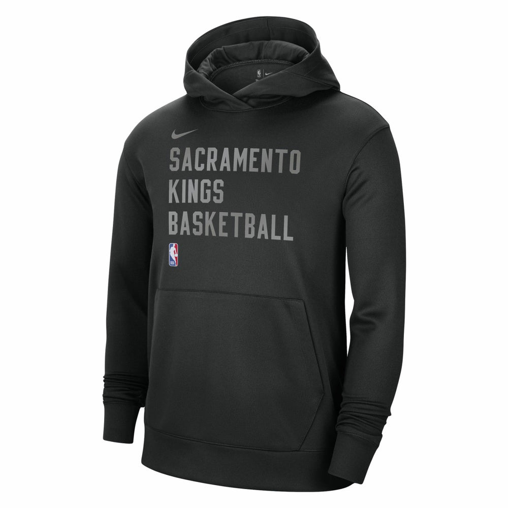 Sacramento Kings Unisex 2023/24 Performance Spotlight On-Court Practice Pullover Hoodie Black
