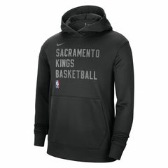 Sacramento Kings Unisex 2023/24 Performance Spotlight On-Court Practice Pullover Hoodie Black