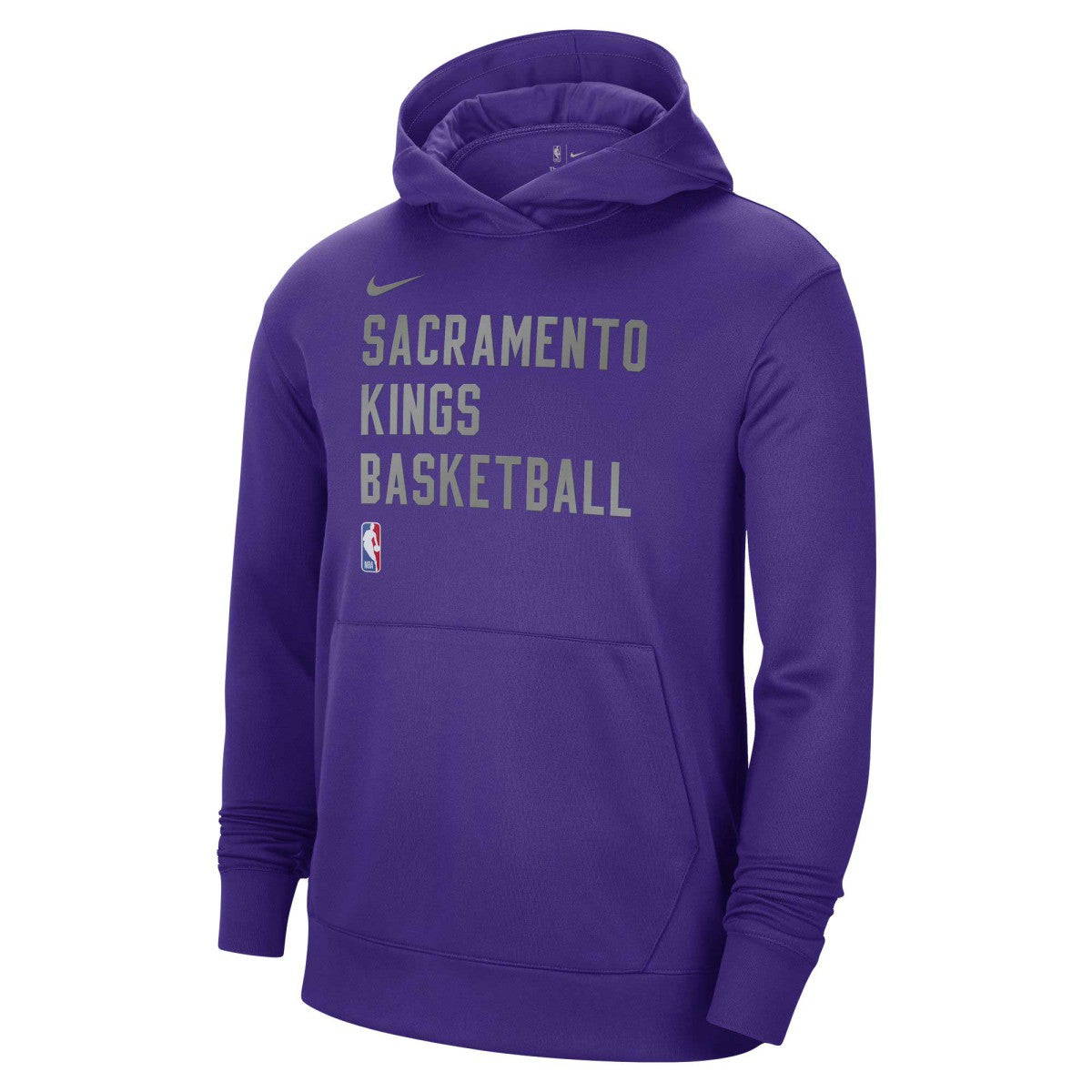 Sacramento Kings Unisex 2023/24 Performance Spotlight On-Court Practice Pullover Hoodie Purple