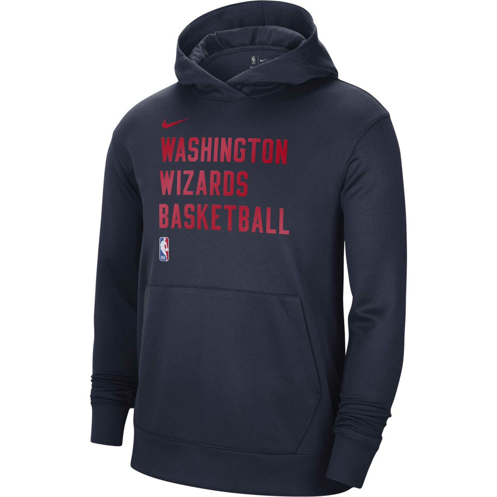 Washington Wizards Unisex 2023/24 Performance Spotlight On-Court Practice Pullover Hoodie Navy