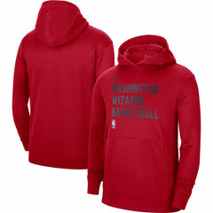 Washington Wizards Unisex 2023/24 Performance Spotlight On-Court Practice Pullover Hoodie Red