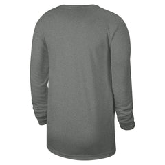 Brooklyn Nets Unisex 2023/24 Legend On-Court Practice Long Sleeve T-Shirt Heather Gray