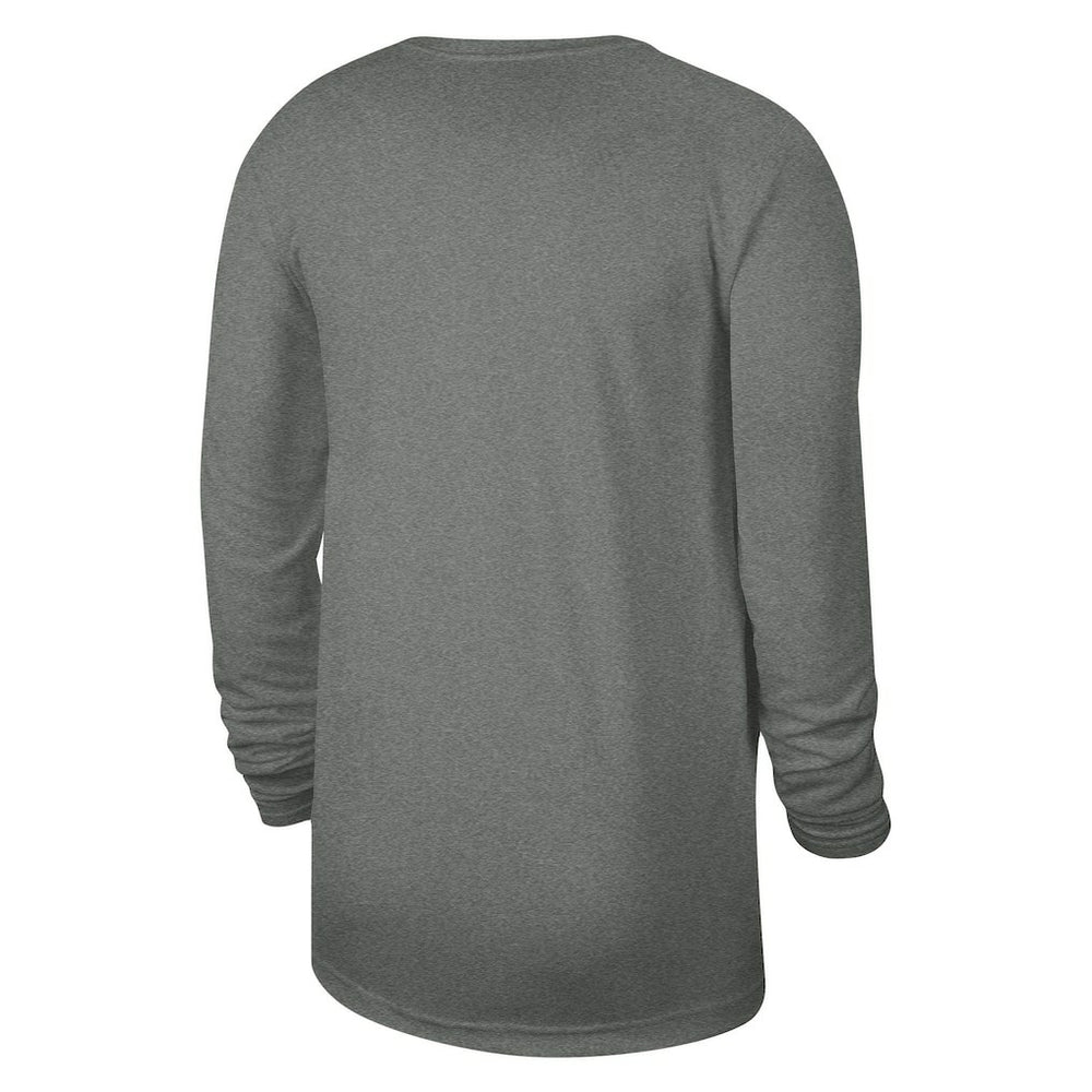 Charlotte Hornets Jordan Brand Unisex 2023/24 Legend On-Court Practice Long Sleeve T-Shirt Heather Gray
