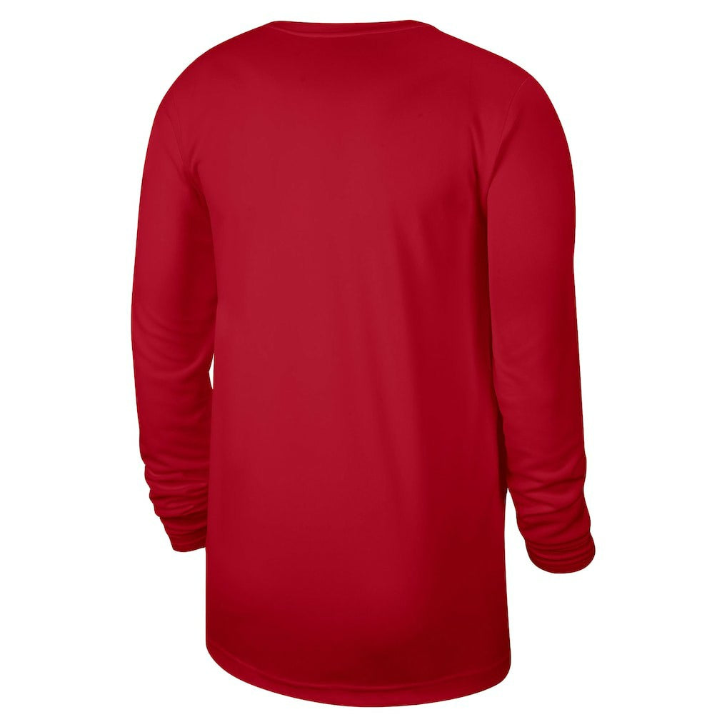 Chicago Bulls Unisex 2023/24 Legend On-Court Practice Long Sleeve T-Shirt Red