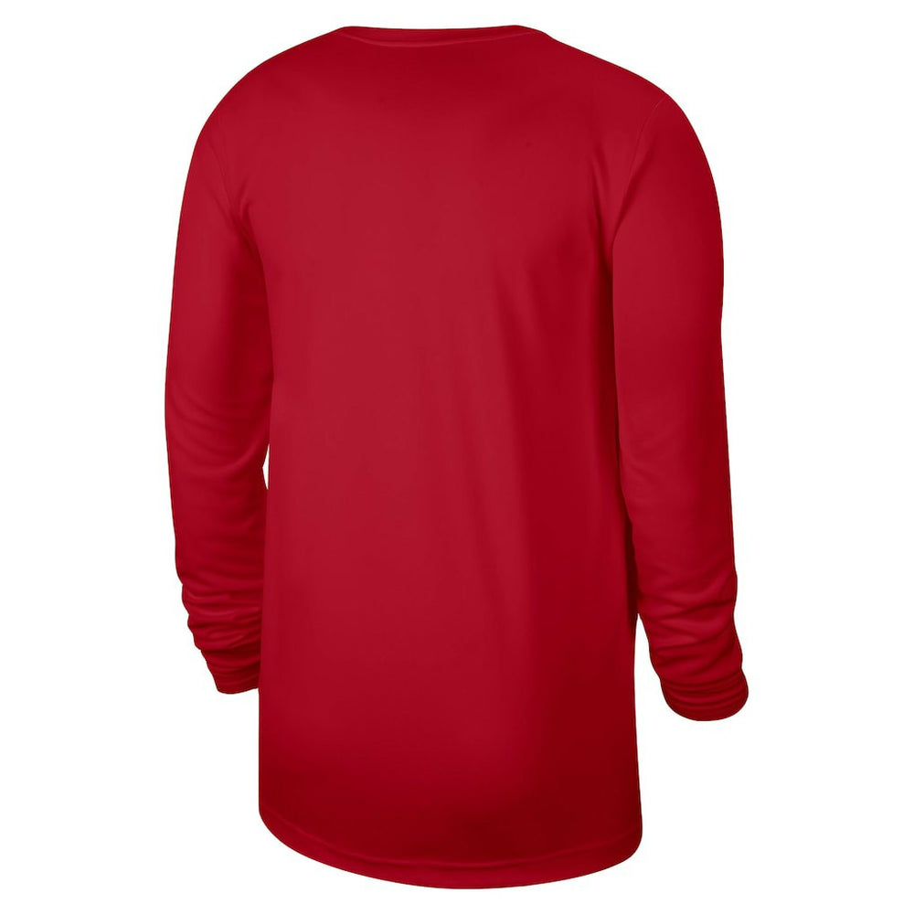 Chicago Bulls Unisex 2023/24 Legend On-Court Practice Long Sleeve T-Shirt Red