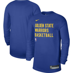 Golden State Warriors Unisex 2023/24 Legend On-Court Practice Long Sleeve T-Shirt Royal