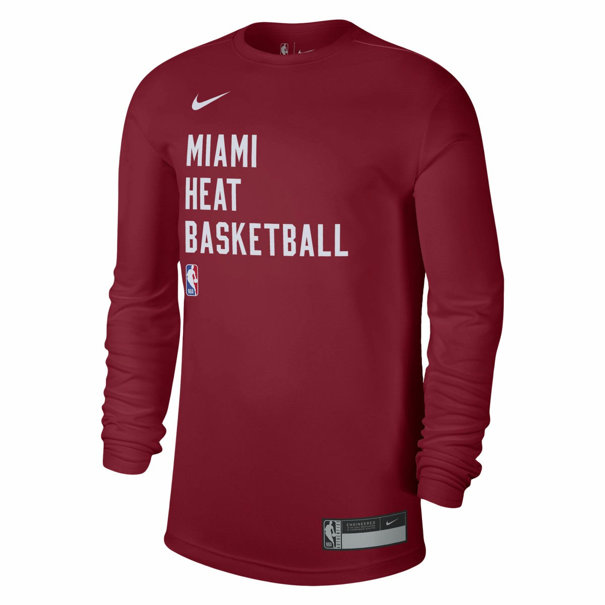 Miami Heat Unisex 2023/24 Legend On-Court Practice Long Sleeve T-Shirt Red