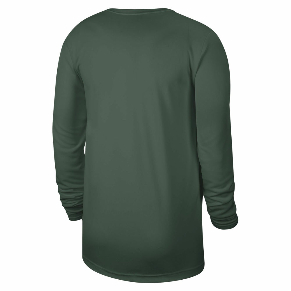 Milwaukee Bucks Unisex 2023/24 Legend On-Court Practice Long Sleeve T-Shirt Hunter Green