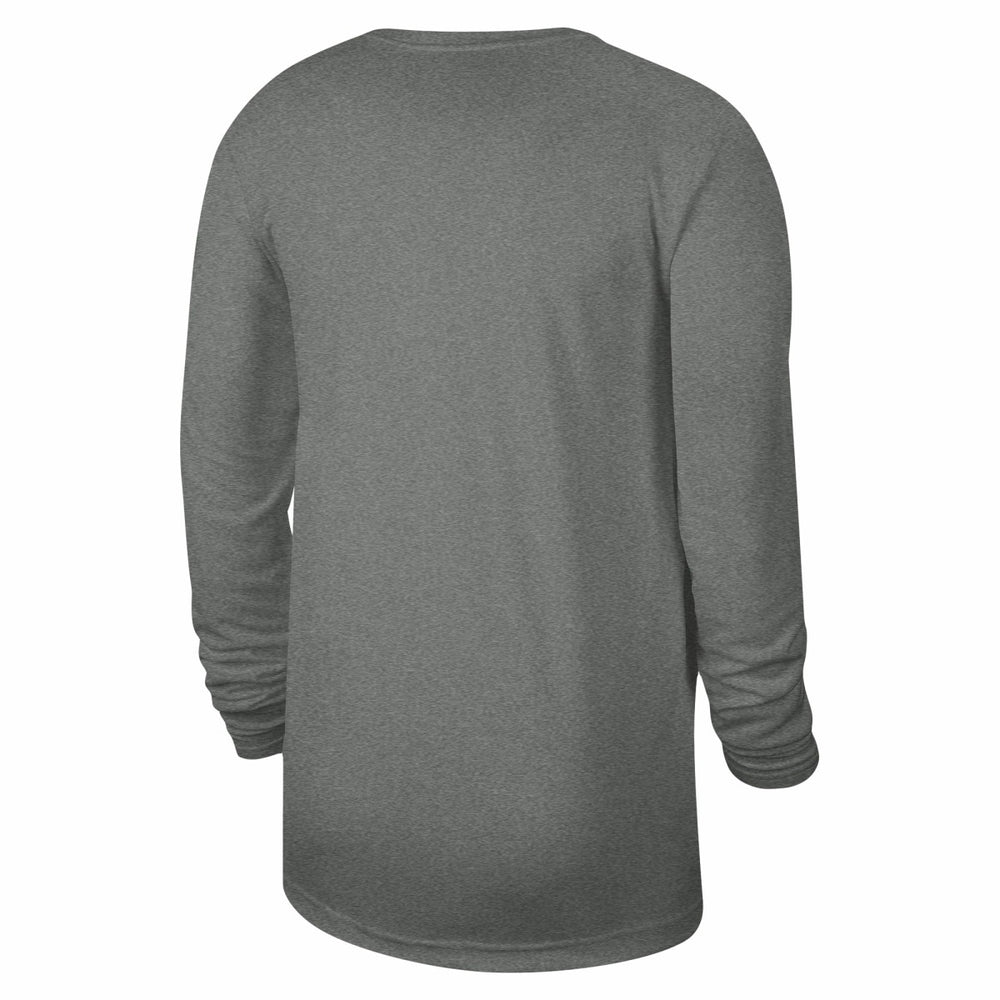 New Orleans Pelicans Unisex 2023/24 Legend On-Court Practice Long Sleeve T-Shirt Heather Gray