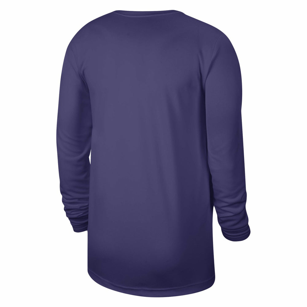 Phoenix Suns Unisex 2023/24 Legend On-Court Practice Long Sleeve T-Shirt Purple