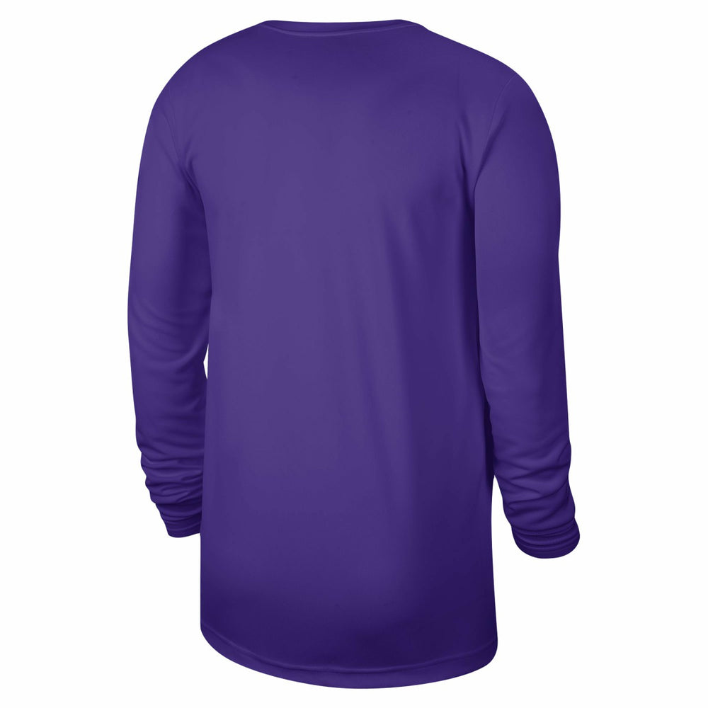 Sacramento Kings Unisex 2023/24 Legend On-Court Practice Long Sleeve T-Shirt Purple