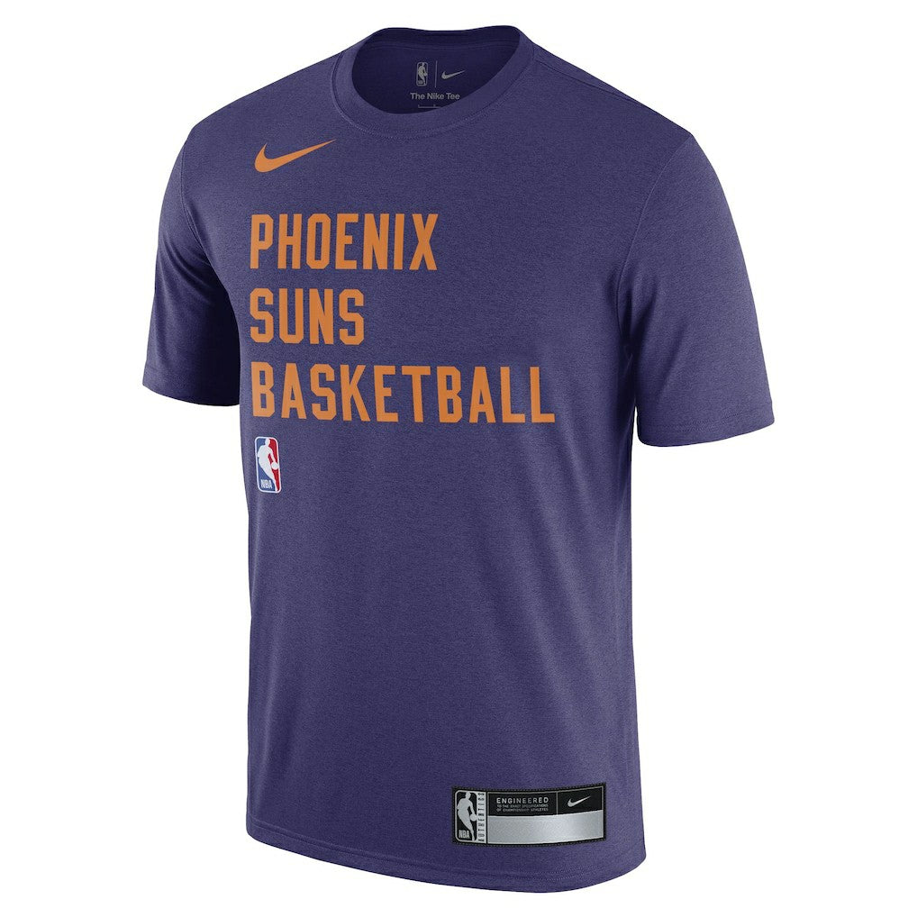 Phoenix Suns 2023/24 Sideline Legend Performance Practice T-Shirt Purple