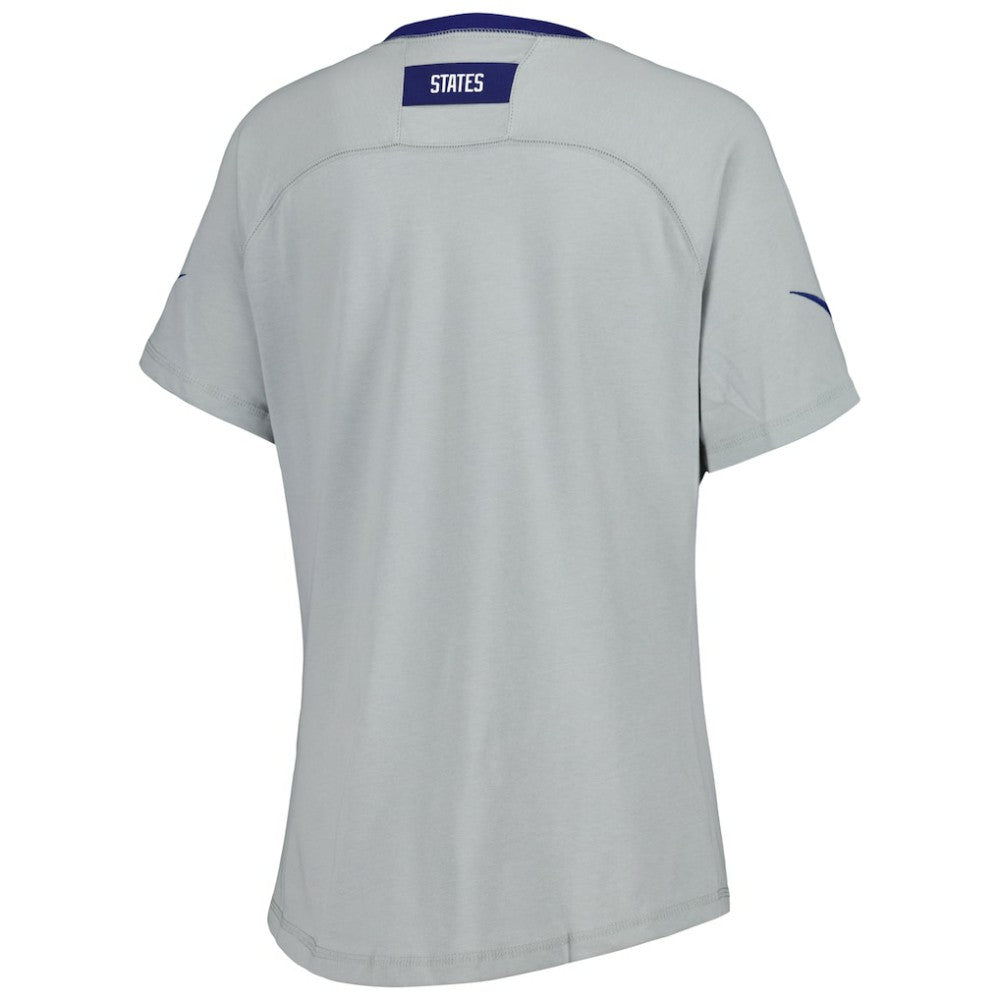 USMNT Women's Travel Raglan T-Shirt Gray