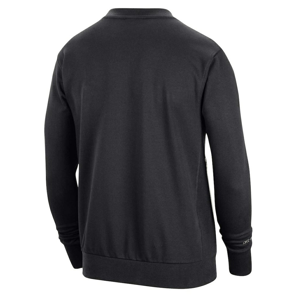 Brooklyn Nets 2023/24 Authentic Standard Issue Travel Performance Pullover Sweatshirt Black
