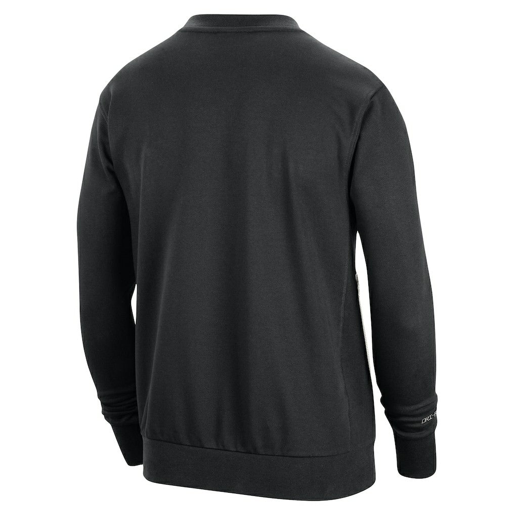 Golden State Warriors 2023/24 Authentic Standard Issue Travel Performance Pullover Sweatshirt Black