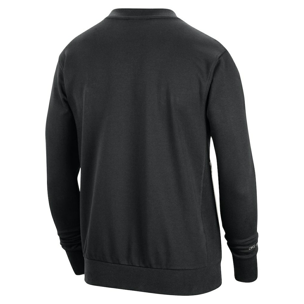 Golden State Warriors 2023/24 Authentic Standard Issue Travel Performance Pullover Sweatshirt Black