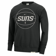 Phoenix Suns 2023/24 Authentic Standard Issue Travel Performance Pullover Sweatshirt Black