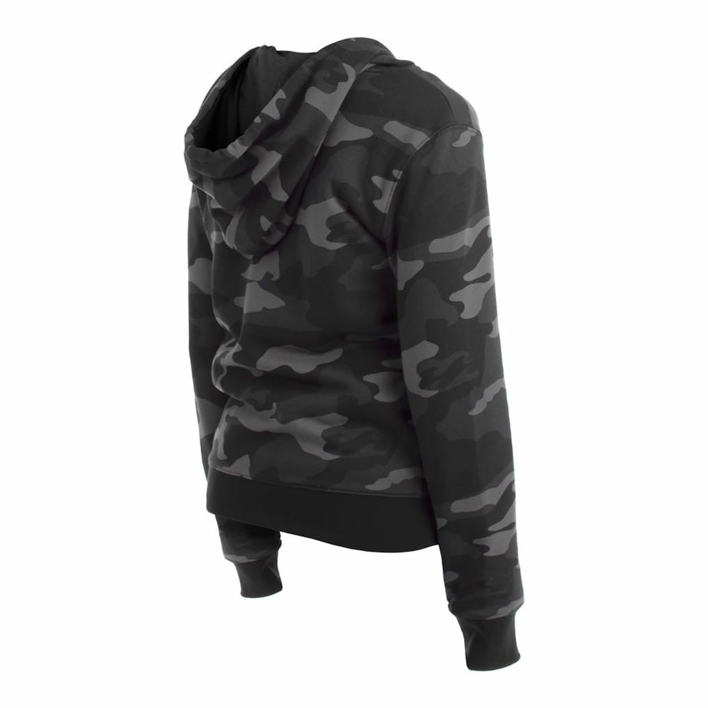 Cincinnati Bengals New Era Women's Camo Full-Zip Hoodie Black