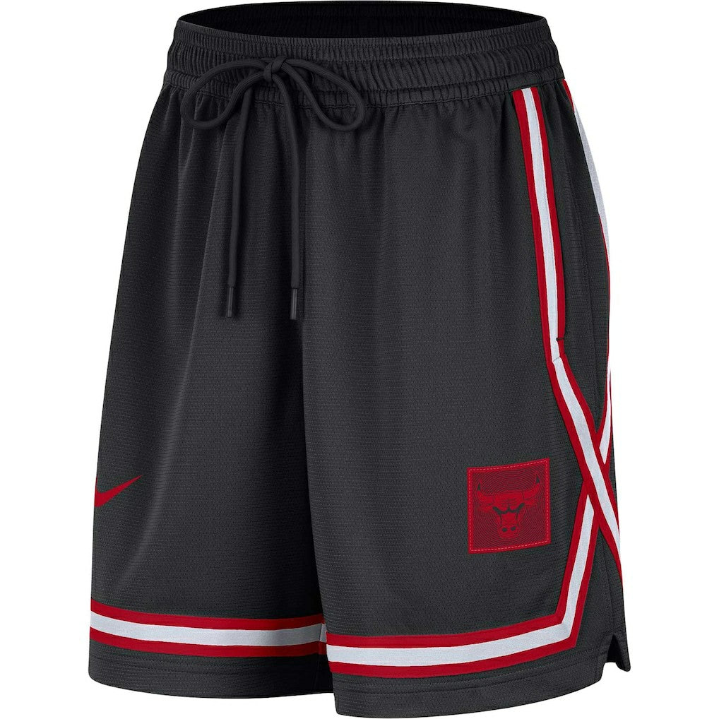 Chicago Bulls Women's Sideline Fly Crossover Performance Shorts Black