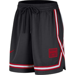 Chicago Bulls Women's Sideline Fly Crossover Performance Shorts Black