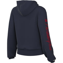 Philadelphia 76ers Women's Courtside Standard Issue Performance Pullover Hoodie Navy