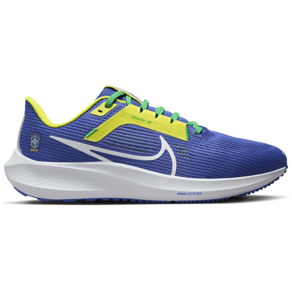 Brazil National Team Unisex Zoom Pegasus 40 Running Shoe Blue