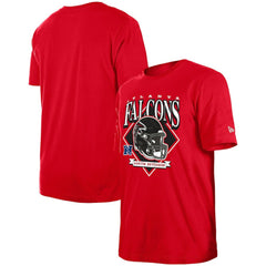 Atlanta Falcons New Era Team Logo T-Shirt Red