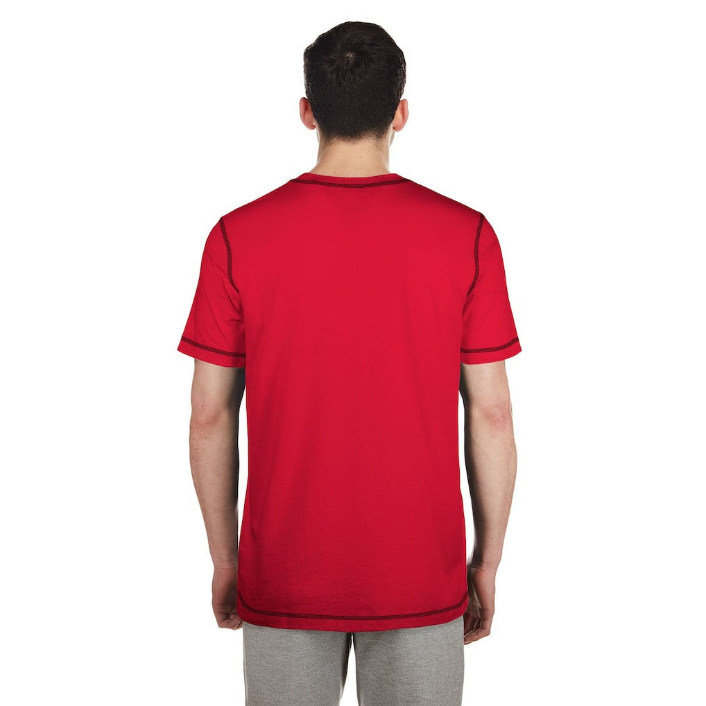Atlanta Falcons New Era Third Down Puff Print T-Shirt Red