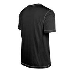 Las Vegas Raiders New Era Third Down Puff Print T-Shirt Black