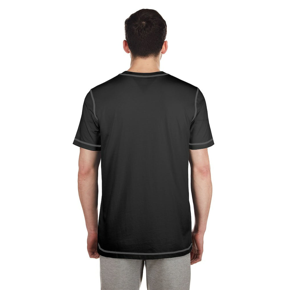 Las Vegas Raiders New Era Third Down Puff Print T-Shirt Black
