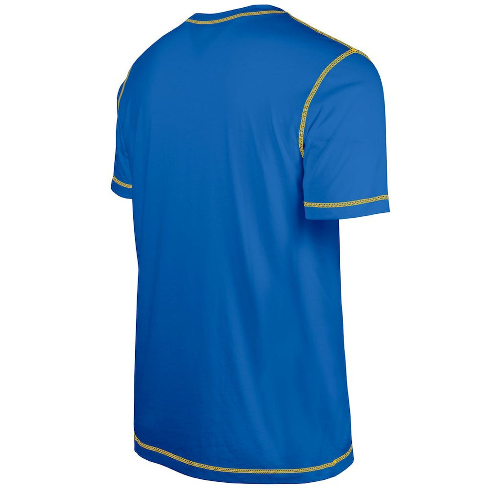 Los Angeles Rams New Era Third Down Puff Print T-Shirt Royal