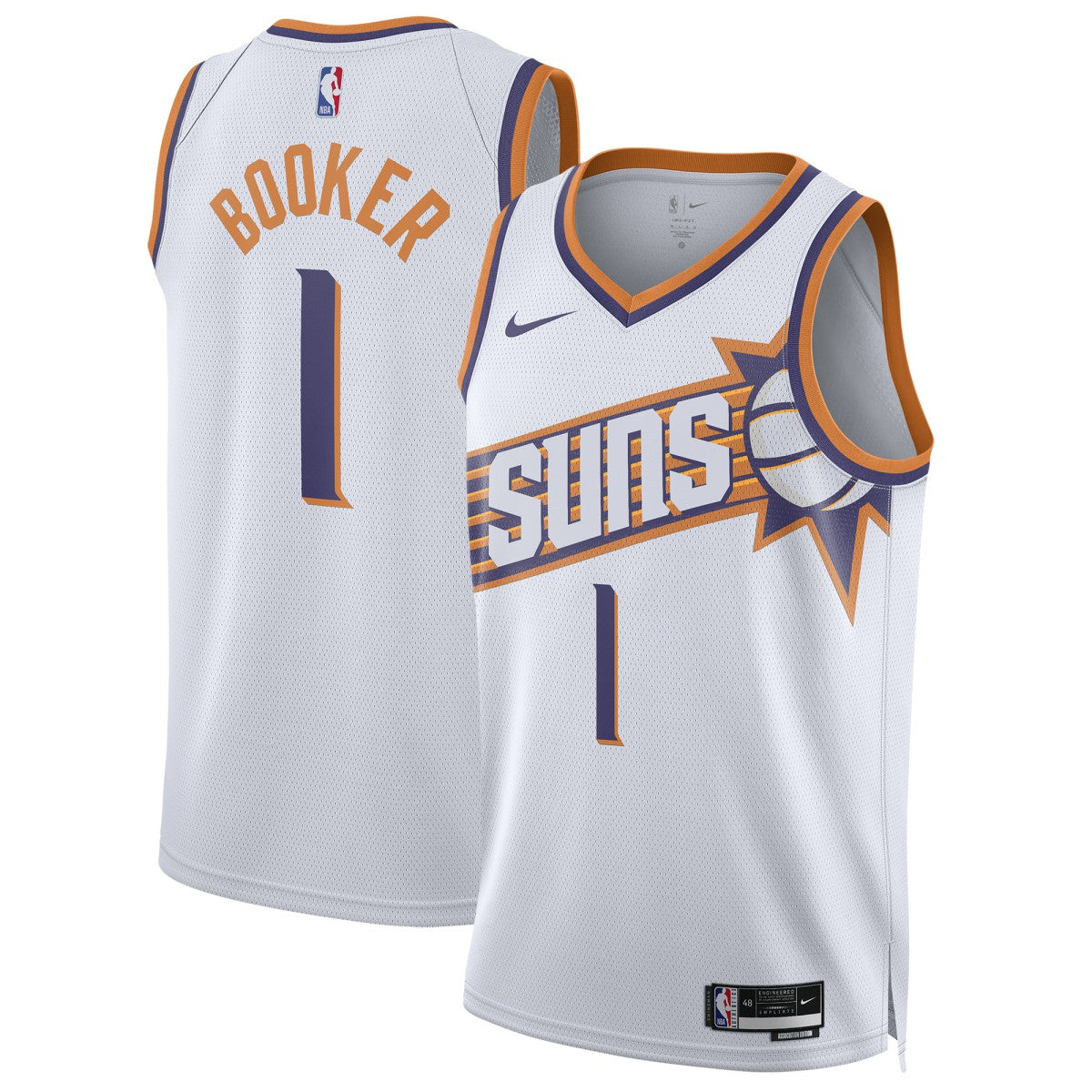 Devin Booker Phoenix Suns Unisex Swingman Jersey Association Edition White