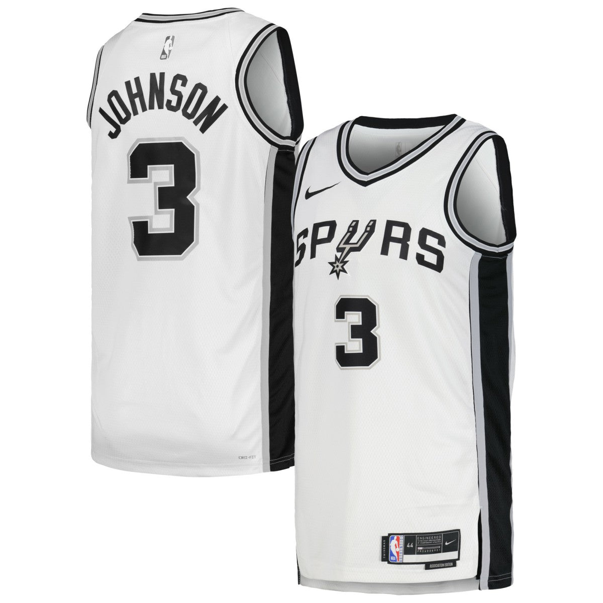 Keldon Johnson San Antonio Spurs Unisex Swingman Jersey Association Edition White