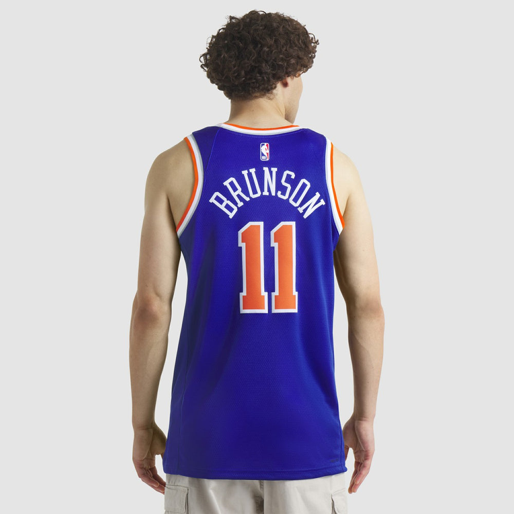 Jalen Brunson New York Knicks Unisex Swingman Jersey Icon Edition Blue