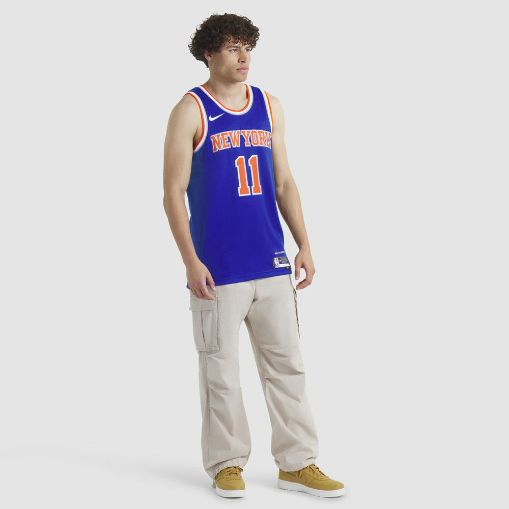 Jalen Brunson New York Knicks Unisex Swingman Jersey Icon Edition Blue