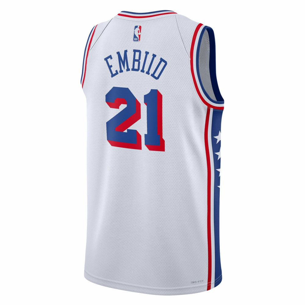 Joel Embiid Philadelphia 76ers Unisex Swingman Jersey Association Edition White