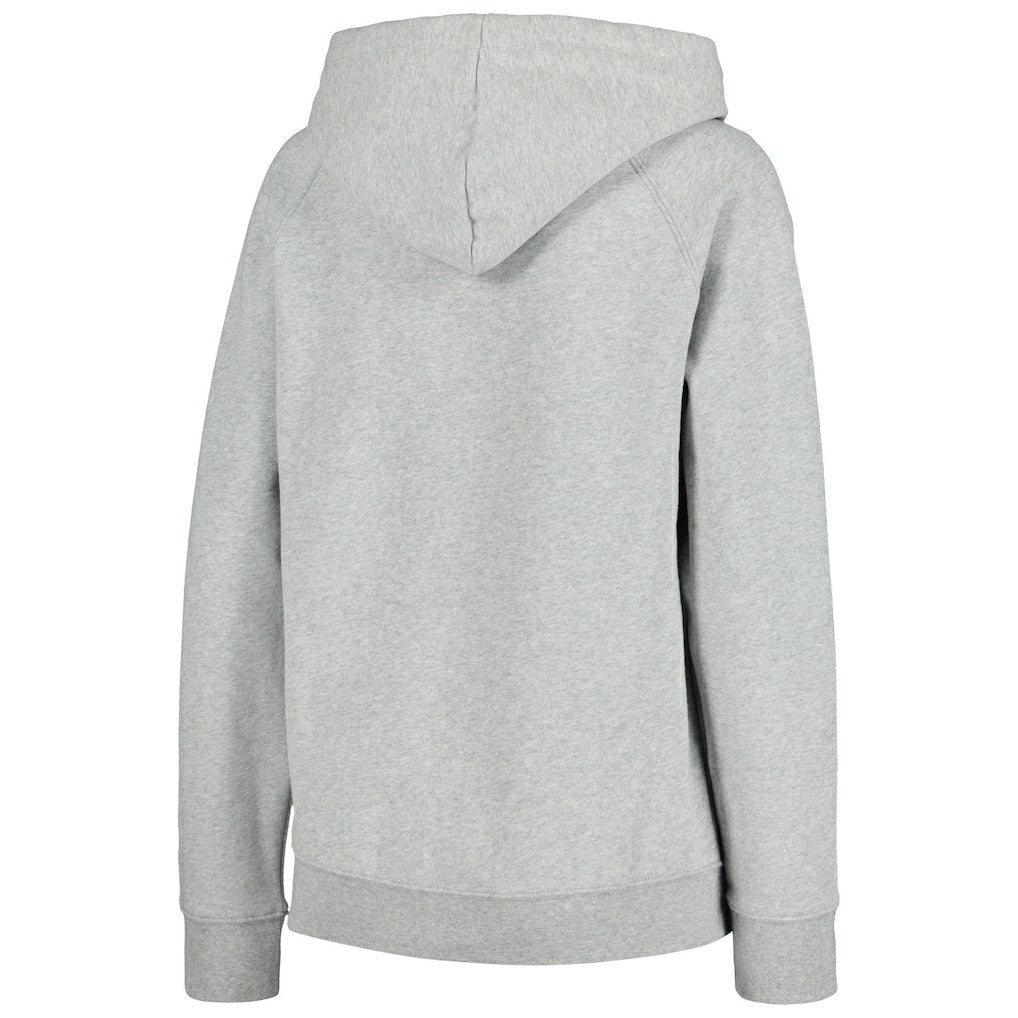 Buffalo Bills New Era Women's Floral Raglan Pullover Hoodie Gray