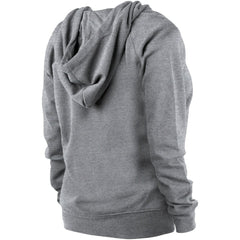 Cleveland Browns New Era Women's Floral Raglan Pullover Hoodie Gray