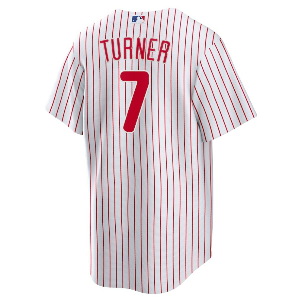 Trea Turner Philadelphia Phillies Nike Home Replica Player Jersey - White Jerseys