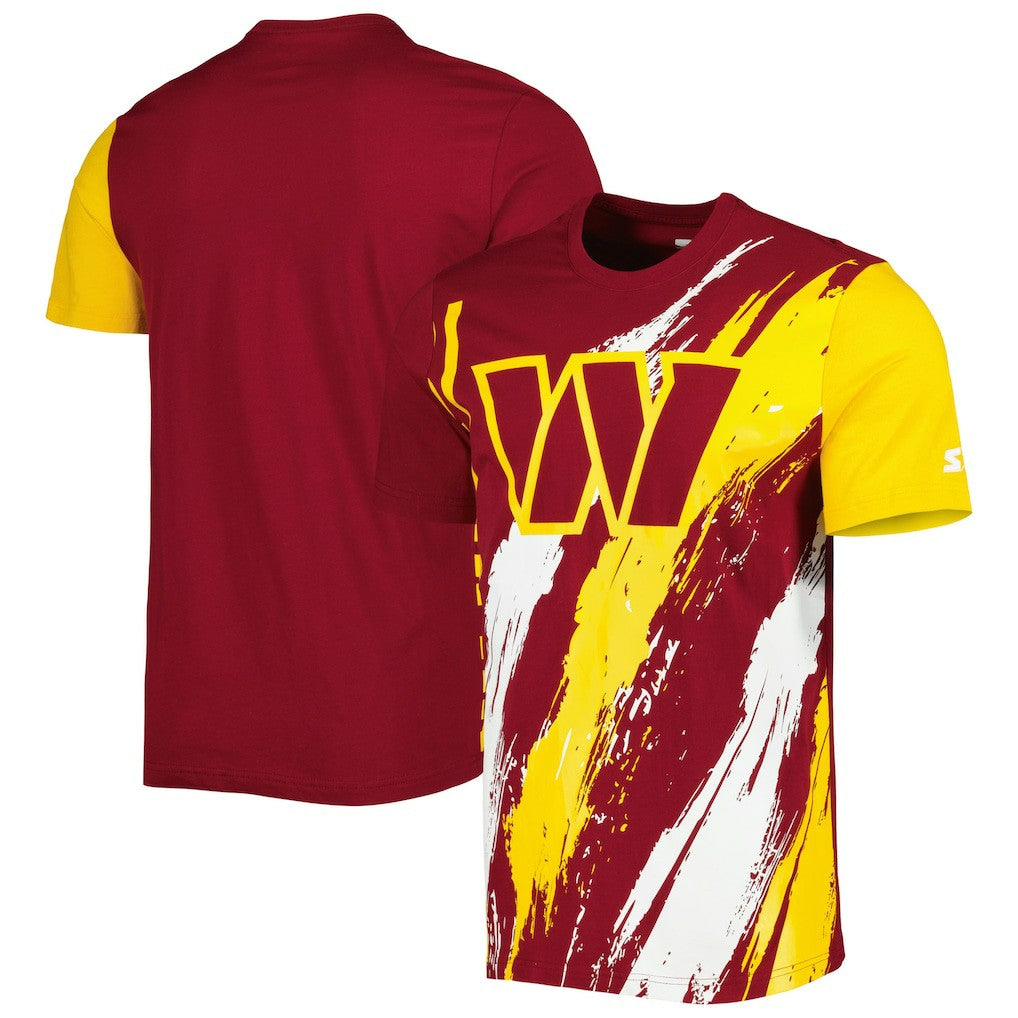 Washington Commanders Starter Extreme Defender T-Shirt Burgundy
