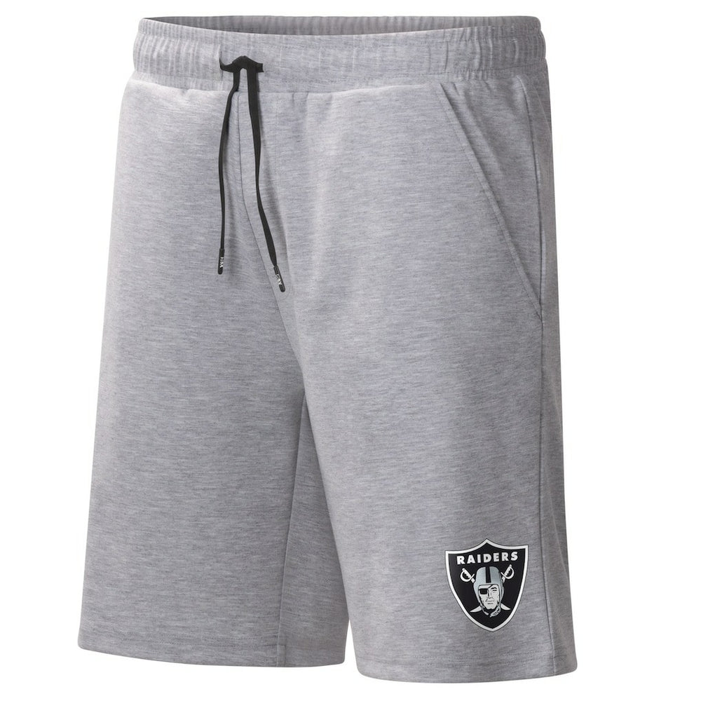 Las Vegas Raiders MSX by Michael Strahan Trainer Shorts Heather Gray
